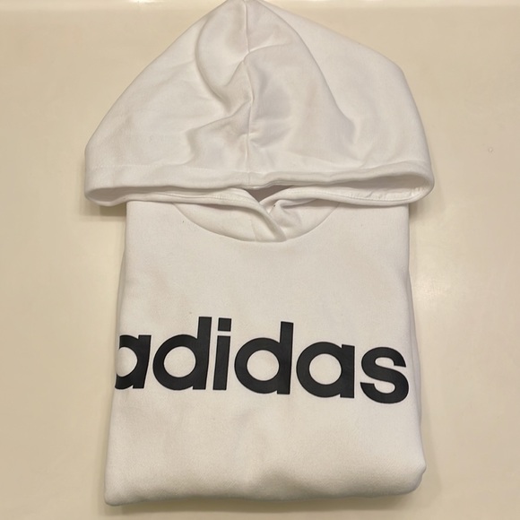 Adidas Women’s Fleece Hoodie Pullover - Picture 8 of 8